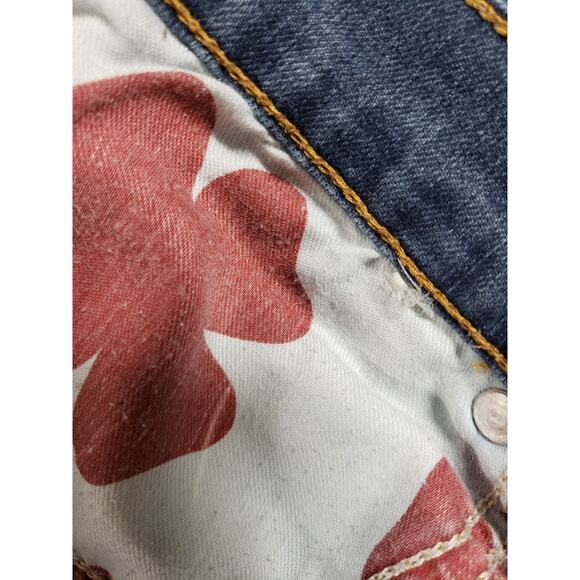 Lucky Brand Jeans Size 2 Womens Blue Stretch Medium Wash Mid Rise Sweet Straight - Picture 4 of 14